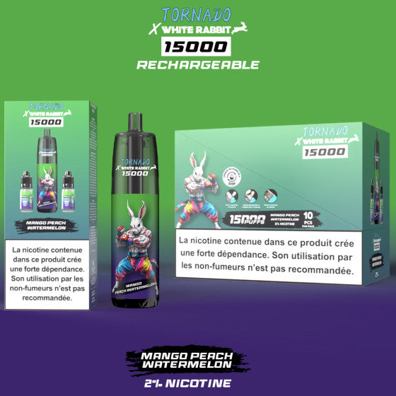 Tornado 15000 (Boite de 10) by Tornado & White Rabbit