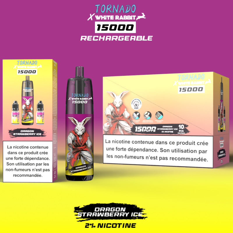 Tornado 15000 (Boite de 10) by Tornado & White Rabbit