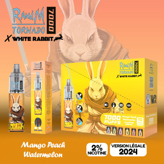 Tornado 7000 TPD 2% (Boite de 10) by Tornado & White Rabbit