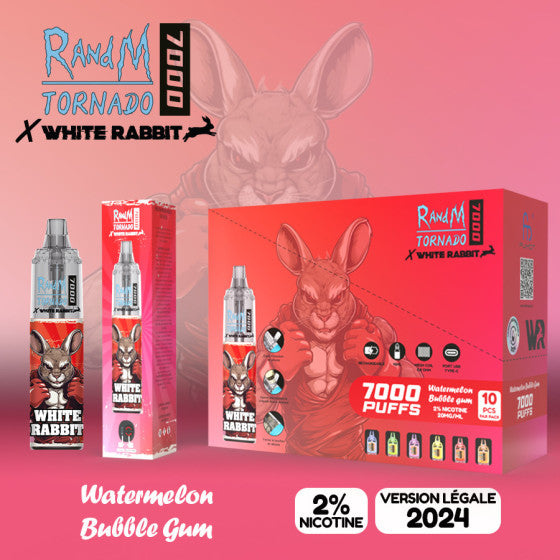 Tornado 7000 TPD 2% (Boite de 10) by Tornado & White Rabbit